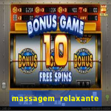 massagem relaxante em betim